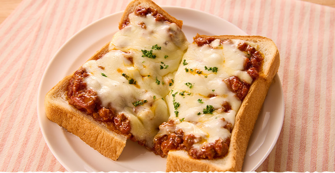 10分で完成！トマトキーマカレートースト
